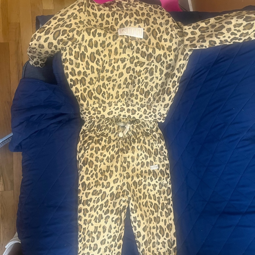 Kith Kids Leopard Print Set